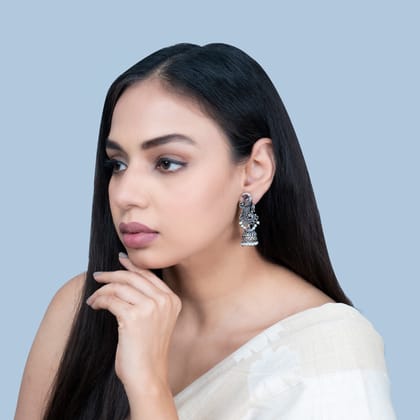 Mayoor Pearl Jhumki