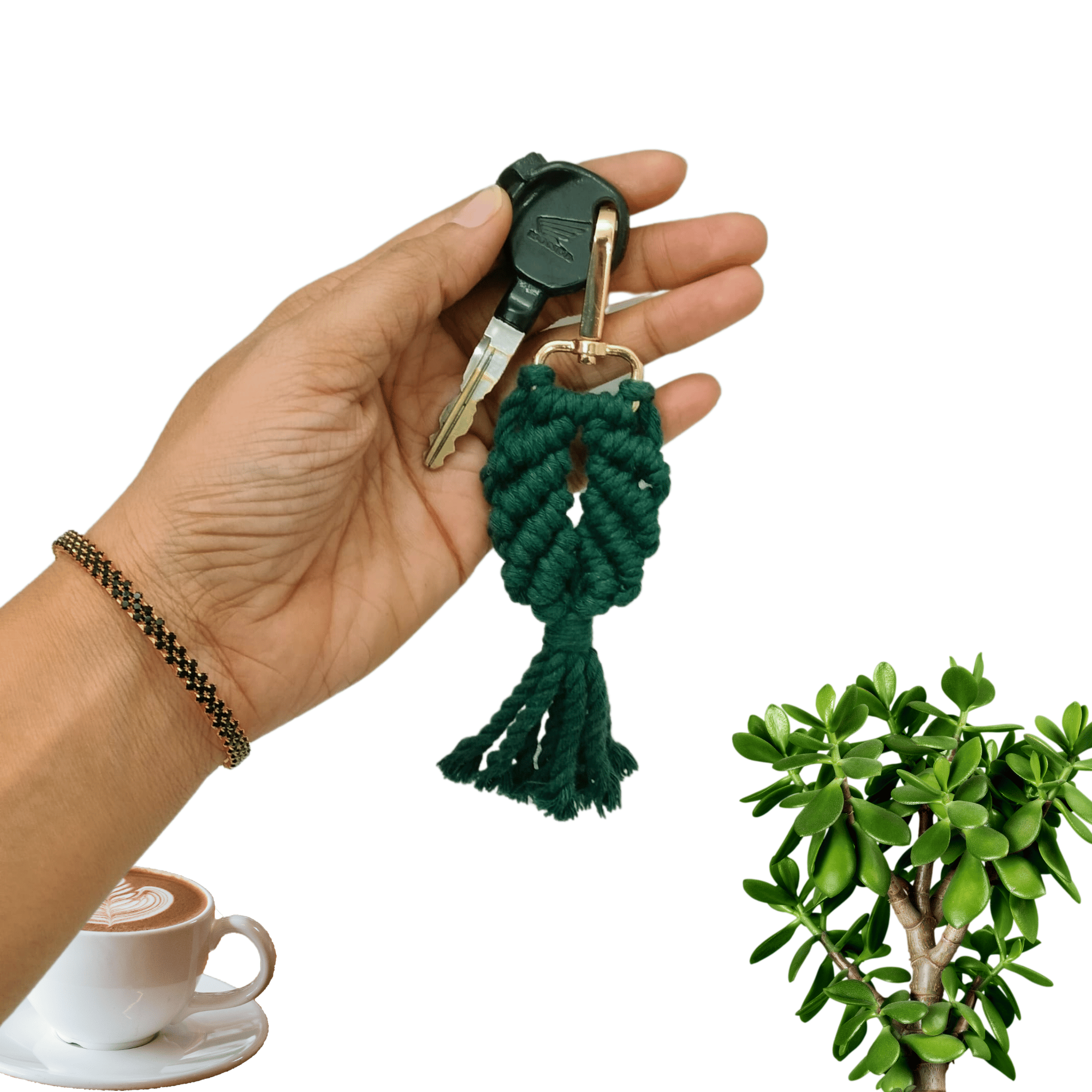 Tailored Knots Shell Keychain SKC10