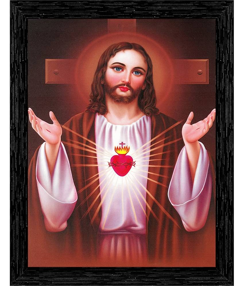 Indianara - Religious Painting With Frame