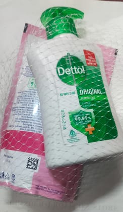 Dettol original liquid handwash 200 ml + 175 Ml free 