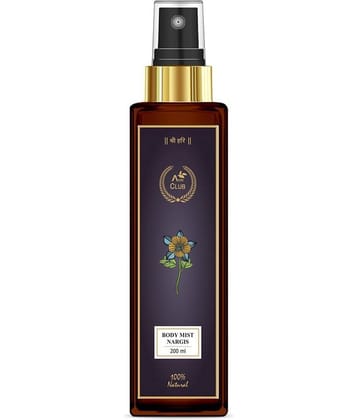 AGRI CLUB - Nargis Body Mist For Women,Men 200 ml ( Pack of 1 )
