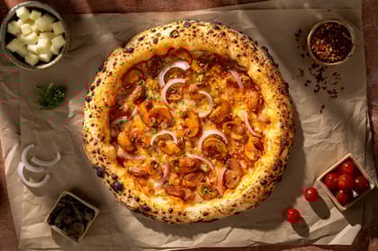 Mozambique Peri Peri Mushroom Pizza