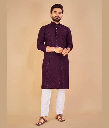 Balaji's - Black Cotton Regular Fit Men's Kurta Pyjama Set ( Pack of 1 )