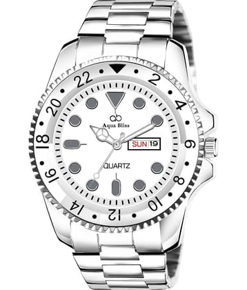 AQUA BLISS - Silver Stainless Steel Analog Men's Watch