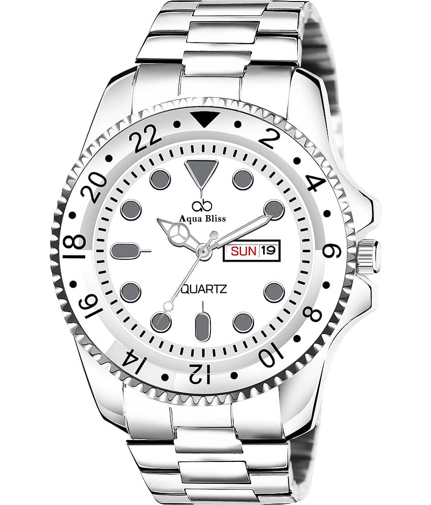 AQUA BLISS - Silver Stainless Steel Analog Men's Watch