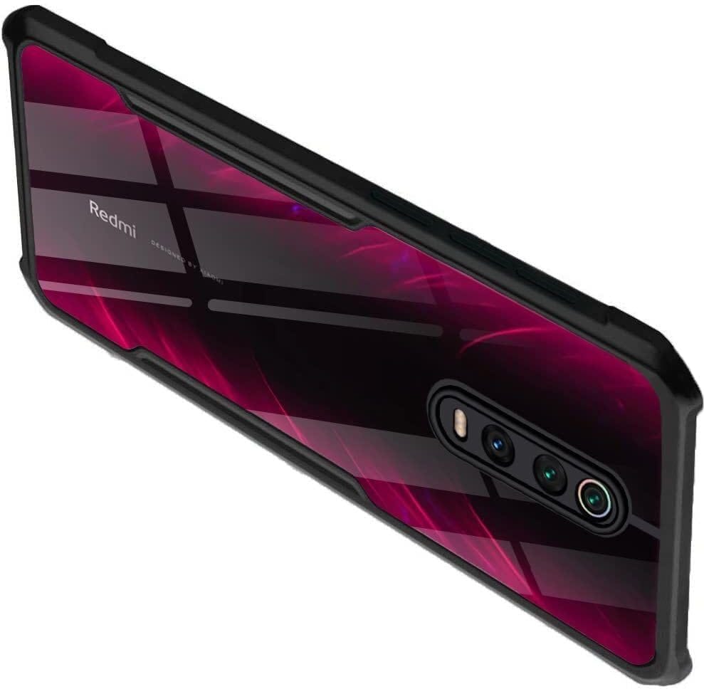 PLUGTECH Slim Shockproof Case | Matte Black Soft | Drop Protection | Precise Cutouts | Premium Mobile Cover for Mi K20 Pro, Mi K20