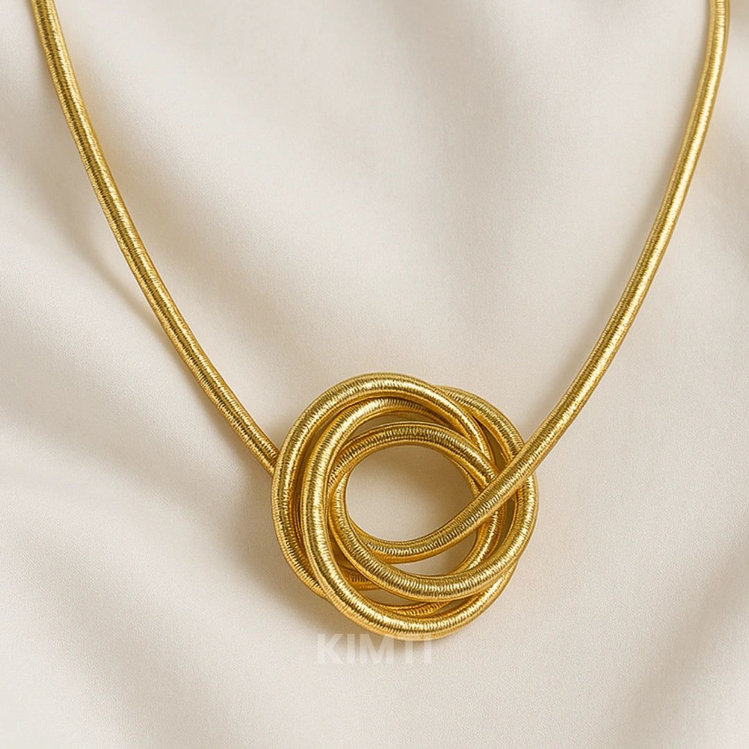 Gold Celtic Knot Necklace