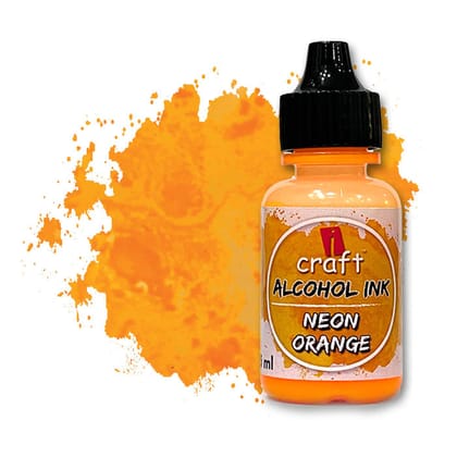 Icraft Alcohol Ink 15Ml-NEON ORANGE