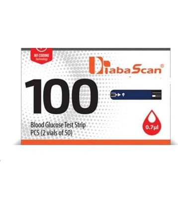 Diabascan Sugar Testing Strips Td-4231 2 Year