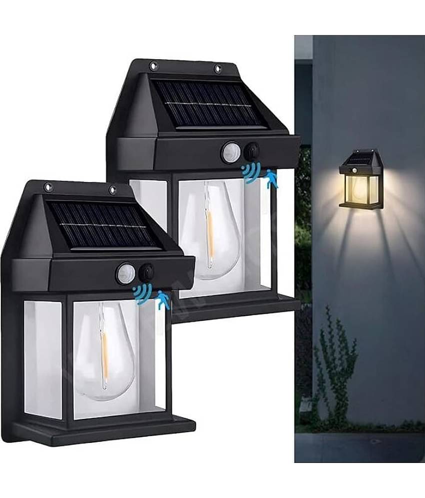 ZESTRUM 5W Solar Outdoor Wall Light ( Pack of 2 )