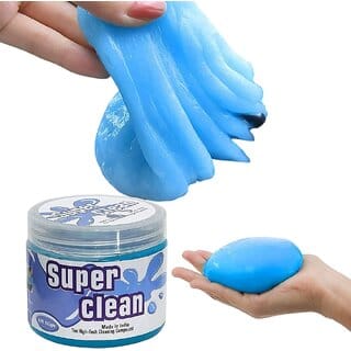 Shopkartz Super Clean Magic Gel - The Ultimate Versatile Cleaning Compound for Your Car, Home, and Office - Effortlessly Removes Dust and Dirt from Hard-to-Reach Areas