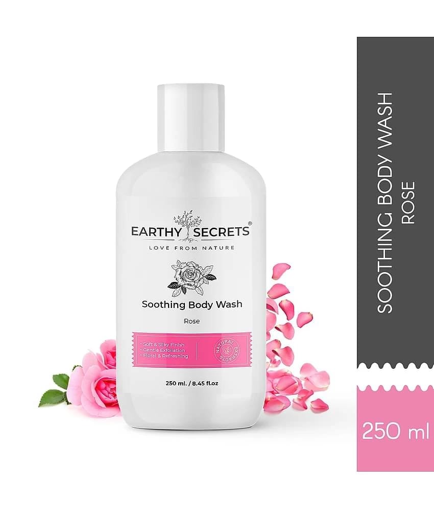 EARTHY SECRETS  Rose Nourishing  Body Wash 250 mL