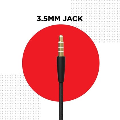 Wired Earphones with 3.5mm Jack & Passive Noise Isolation Wired Earphones with 3.5mm Jack & Passive Noise Isolation