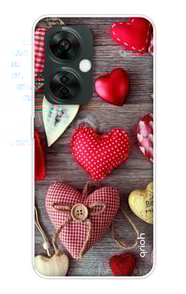 Valentine Hearts Soft Cover for OnePlus Nord CE 3 5G