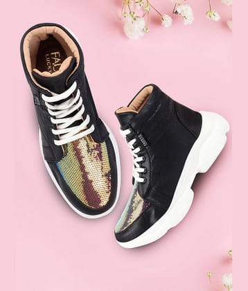 Fausto - Black Women's Sneakers
