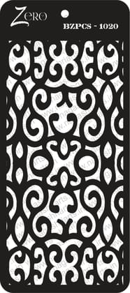 Brand Zero Pratibimb Craft Stencil - Select Your Preferred Size - Code: BZPCS-1020