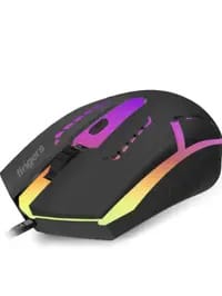 FINGERS BlazingHit Wired USB Mouse (Advanced Optical Technology with RGB Lights