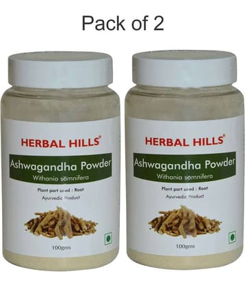 Herbal Hills Ashwagandha Powder Powder 200 gm Pack Of 2