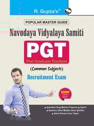 Navodaya Vidyalaya Samiti (NVS) PGT (Common Subject) Recruitment Exam Guide [Paperback] [Aug 07, 2024] RPH Editorial Board