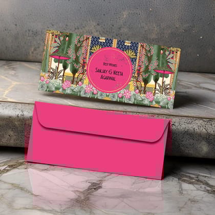 Personalised Money Envelopes - Colour Burst - Set of 20