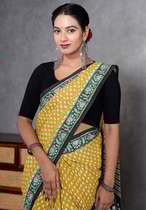 Jaipur Hand Block Print Saree
