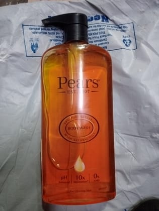 Pears Pure glycerin Body wash With Natural Oils 