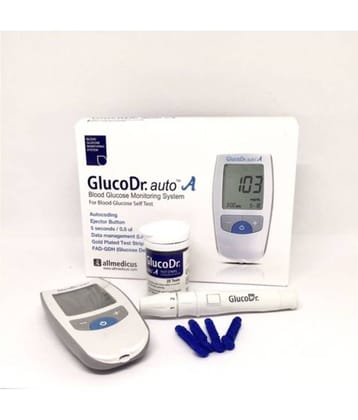 GLUCO DR. AUTO A GLUCO DR. AUTO A GLUCOMETER Expiry March 2024