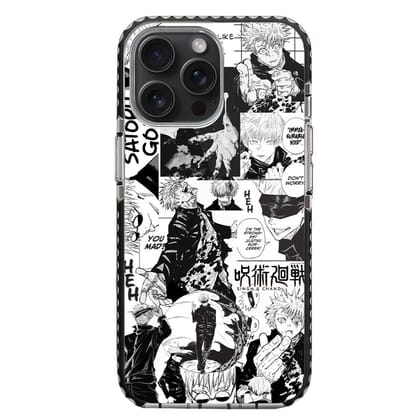 Gojo Satoru 4.0 Jujutsu Kaisen JJK Anime iPhone 15 Pro Max Stride Phone Case-Stride