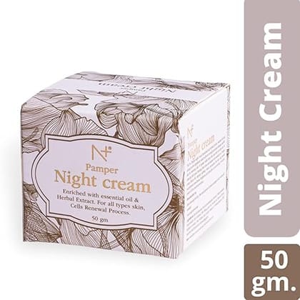 N+ Pamper Night Cream Enriched With Essential oils