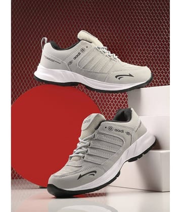 Aadi Running Shoes Grey Men's Outdoor Shoes
