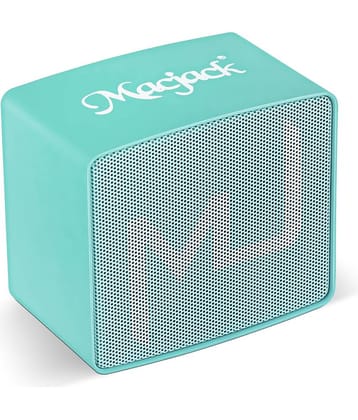 Macjack Wave 120 3 W Bluetooth Speaker Bluetooth v5.0 with Call function,3D Bass Playback Time 10 hrs Blue