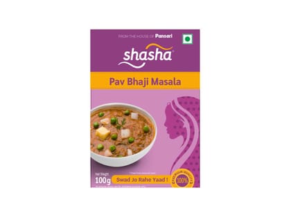 Shasha Pav Bhaji Masala - 100gm