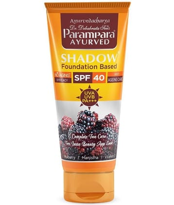 Parampara Ayurved - SPF 40 Sunscreen Cream For All Skin Type ( Pack of 1 )