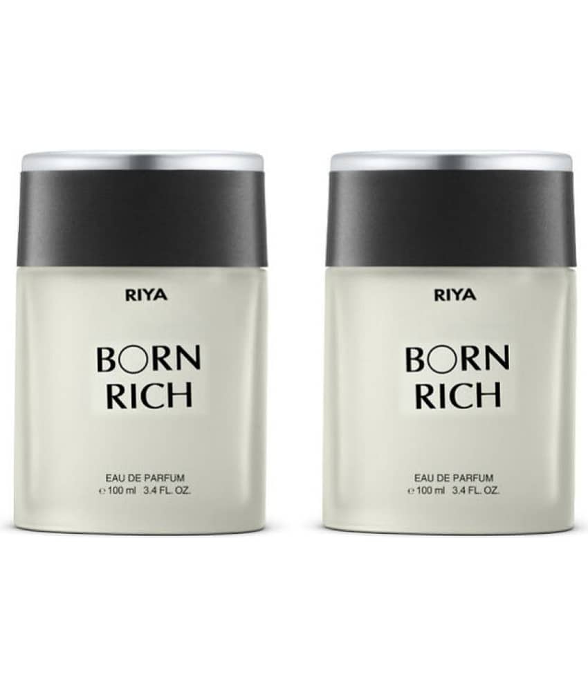 Riya Born Rich Eau De Parfum (EDP) For Unisex 100 ( Pack of 2 )
