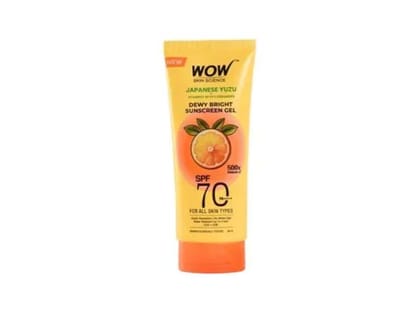 WOW Yuzu Sunscreen SPF 70 PA4+ - 80ml