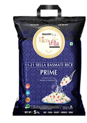 Rice Villa| Prime| 5 kg| 1121 Sella| Basmati Rice
