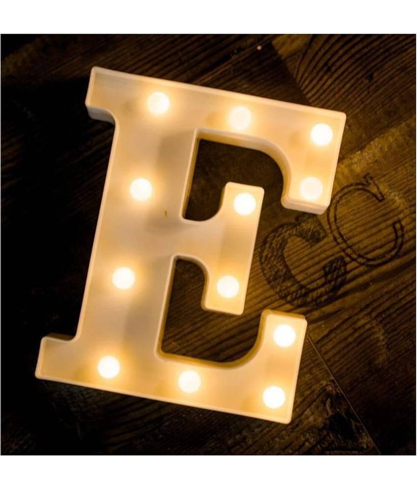 MIRADH LED Marquee Letter Light,(Letter-E) LED Strips