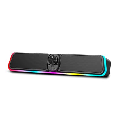 FRONTECH ECHOLITE Powerhouse 30W Mini Soundbar with RGB & Bluetooth 5.0 – Your All-in-One Audio Solution. (SW- 0181P)