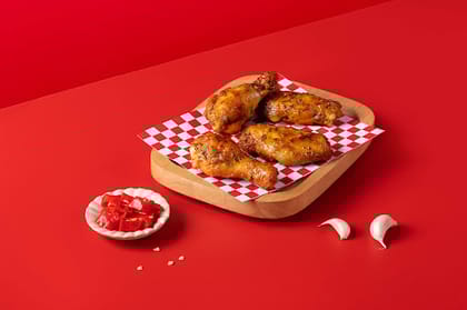 Spicy Baked Chicken Wings 4pc