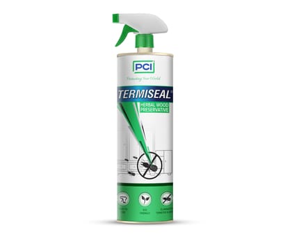 PCI Termiseal Herbal Wood Preservative Spray | Eco-Friendly Termite Killer Spray| Wood Preservative and Termite, Borer, Insect Repellant Spray| For Home, Kitchen and Offices (1 Ltr)