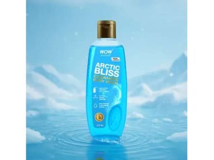 WOW Arctic Bliss Cooling Body Wash  Peppermint & Ceramide - 275 ml