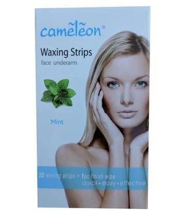 Cameleon Waxing strips (Face, underarm) Strips Wax Strips for 20 Pcs
