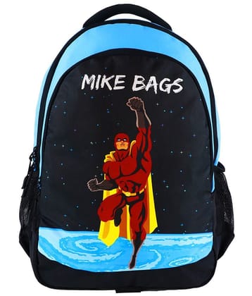 mikebag 30 Ltrs Blue Polyester College Bag - Blue