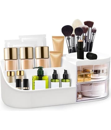 Plastic Multi Purpose Dressing Table, Bathroom, Bedroom For Make Up/Cosmetic/Jewellery/Lipstick/Stationery Storage Box