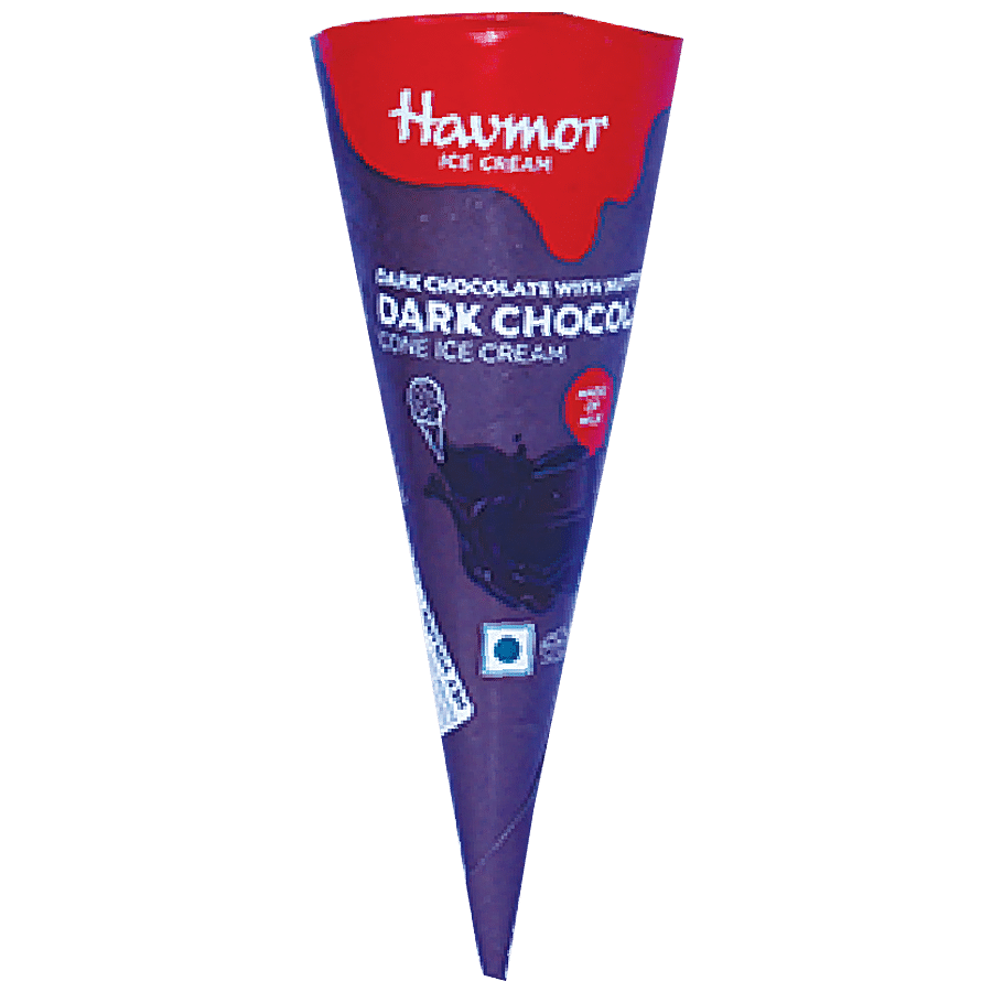 Havmor Cone Ice Cream -Dark Chocolate, 110 Ml