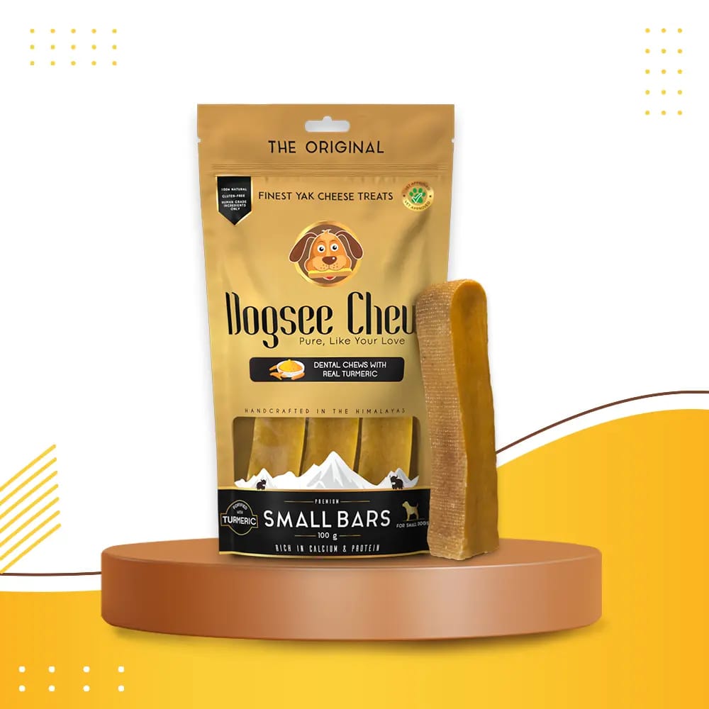 Dogsee Small Bars Turmeric Pack of 3
