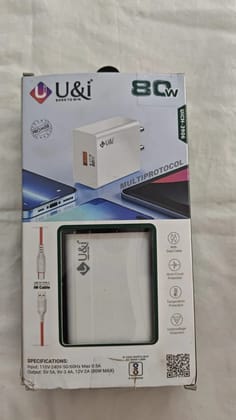 U&I 80W charger