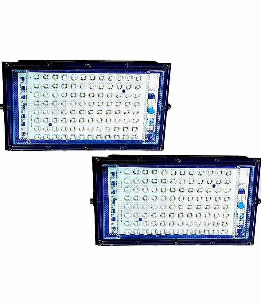 SPARKWORLD Cool Day Light 50 Watts Flood Light ( Pack of 2 )