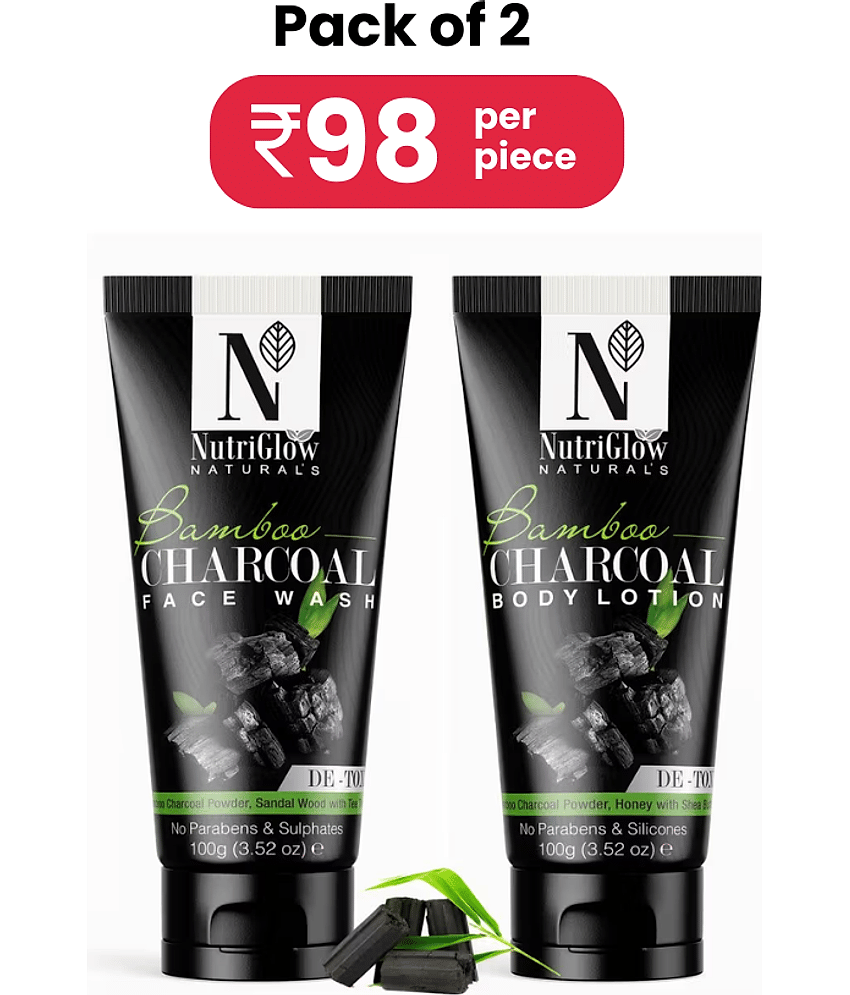 Nutriglow - Refreshing Face Wash + Scrub For Combination Skin ( Pack of 2 )