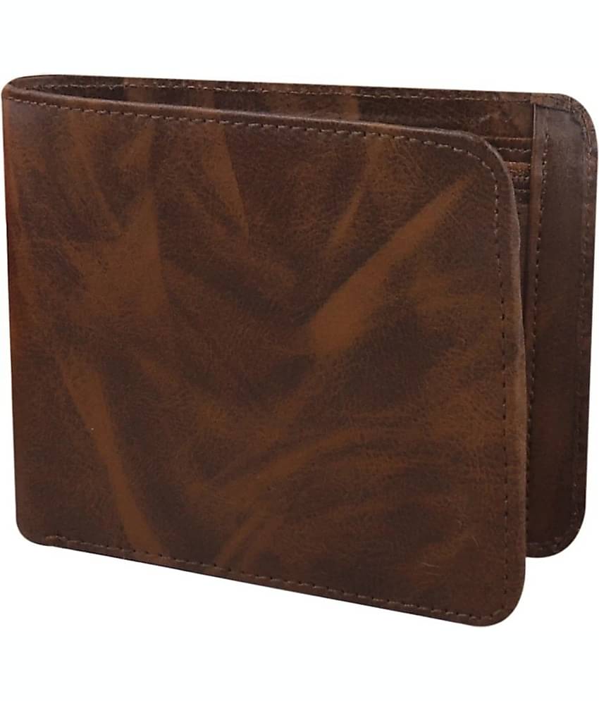 Classic World PU Solid Men's RFID Wallet With 3 Slots For Card ( Brown , Pack of 1 )